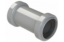 PUSHFIT UNIVERSAL WASTE COUPLER;32MM GRY