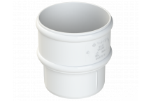 DPR68 PIPE CONNECTORS; STANDARD WHITE