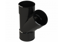POLYPIPE S2000 MUPVC 40MM 45DEG BRANCH - BLACK