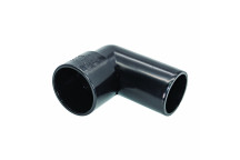 FLOPLAST S/WELD SWIVEL BEND 90 DEG; 32MM BLACK