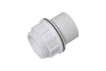 FLOPLAST S/WELD TANK CONNECTOR; 40MM WHITE