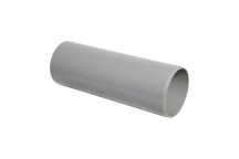 FLOPLAST PLAIN END PIPE;4\"/110MM SOIL 3M GREY
