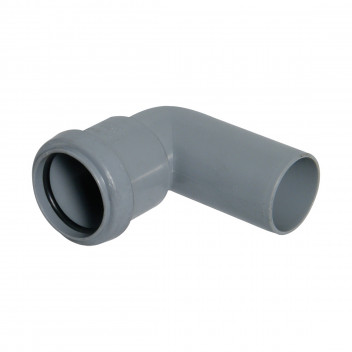FLO PUSHFIT SWIVEL BEND 90 DEG; 40MM GRY