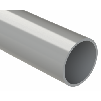 PUSHFIT WASTE PIPE; 40MM 3M LENGTH GREY