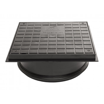315MM DIA. SHALLOW ACCESS CHAMBER SEALED LID (PEDESTRIAN)