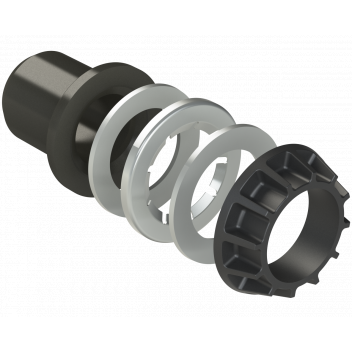 POLYFAST COPPER ADAPTOR SET; 25 X 22MM