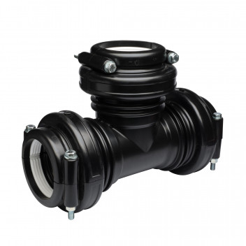 PLASSON 90MM DEGREE TEE - 160MM X 160MM X 160MM