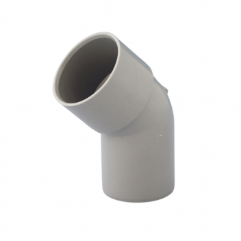 E.TUPLING SOLVENT WASTE SPIGOT 45DEG - 40MM - SOLVENT GREY