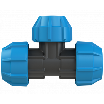 POLYFAST BRANCH REDUCING TEE; 25 X 20MM