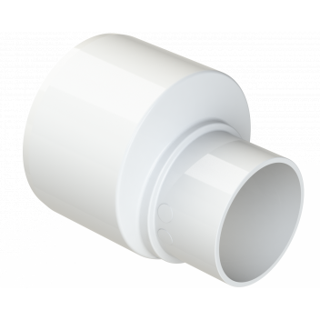 POLYPIPE RING-SEAL REDUCER;4\"/110MM TO 68MM RW WHITE