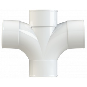 50MM MUPVC CROSS TEE 92.5DEG