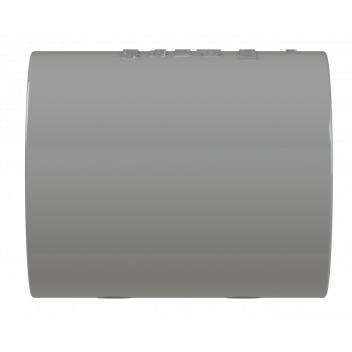 S/WELD STRAIGHT COUPLING; 32MM GREY