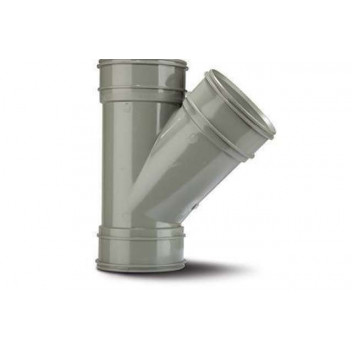 S2000 SGL BRANCH; 4\"/110MM 135DEG S/GRY