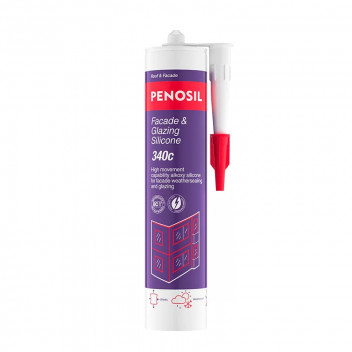PENOSIL FACADE & GLAZING SILICONE 340C - WHITE (BOX:24)