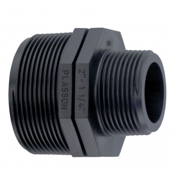 PLASSON REDUCING NIPPLE 1 1/2\" X 3/4\"