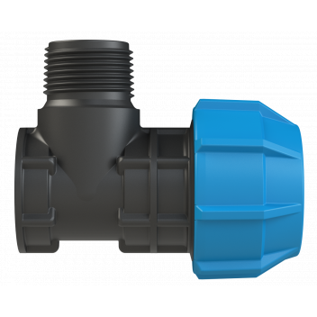 POLYFAST REDUCING MALE ELBOW;25MM X 3/4\"