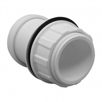FLO PUSHFIT TANK CONNECTOR; 32MM WHT
