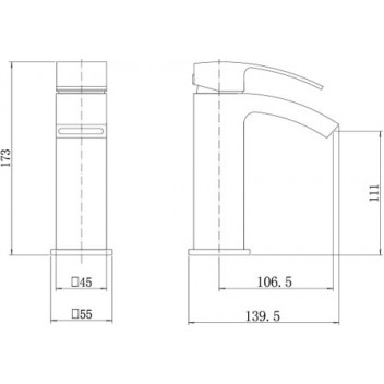 DOVESTONE LARGE BASIN MIXER