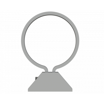 DPR68 PIPE CLIP (COMPLETE UNIT); WHITE