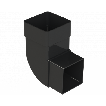 DPSQ65 92.5 DEGREE OFFSET BEND; BLACK