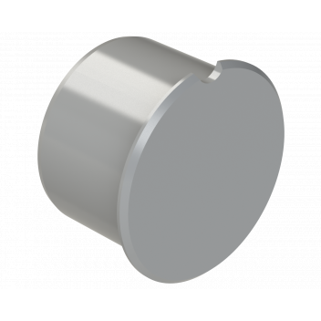PUSHFIT SOCKET STOP END PLUG; 50MM GREY