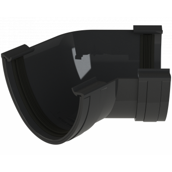 PFLOW DEEP 135 DEGREE ANGLE; BLACK