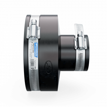 FERNCO PVC FLEXIBILE ADAPTOR 100-113 / 37-46 (4\" - 1 1/2\")