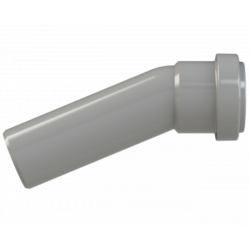 PUSHFIT SOIL BOSS BEND 157.5D;32MM GREY