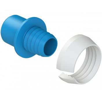 POLYFAST MID BLUE PE ADAPTOR SET; 32MM