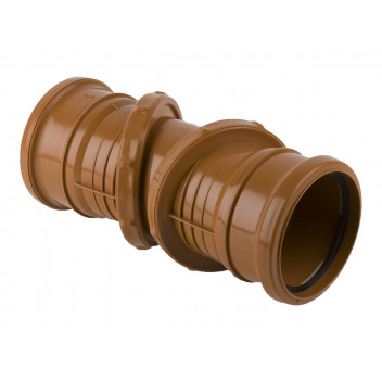 110MM X 0°-30° ADJUSTABLE DOUBLE SOCKET BEND