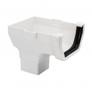 FLO RWSQ114 STOPEND OUTLET;WHITE