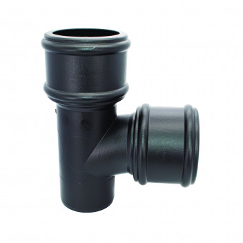 110MM CAST EFFECT 92.5 DEG BRANCH;BK