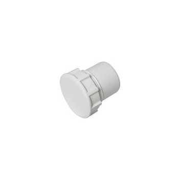 E.TUPLING SOLVENT WASTE ACCESS PLUG - 50MM - WHITE