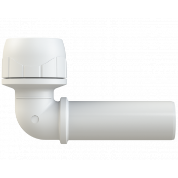 POLYPLUMB ENHANCED - 10X15MM SPIGOT ELBOW - WHITE