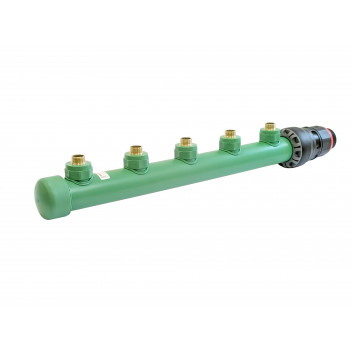 PLASSON 5 PORT MANIFOLD - 130MM CENTRES - 2\" MI END