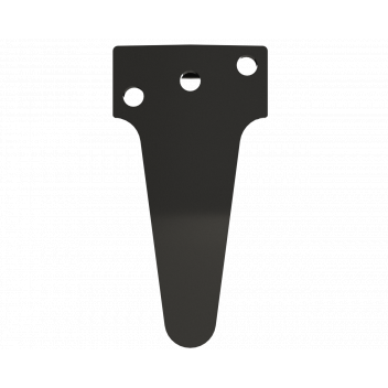 RWHR112 FASCIA BRACKET; BLACK