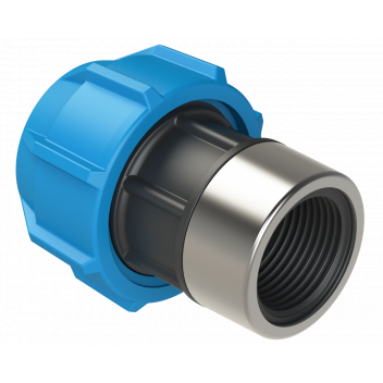 POLYFAST FEMALE ADAPTOR; 25MM X 3/4\" BSP