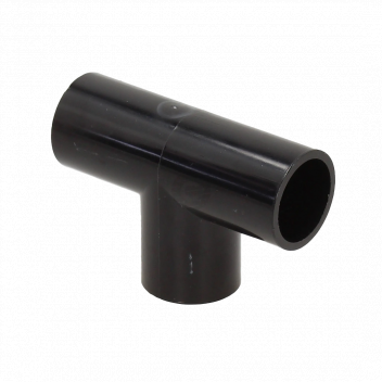 E. TUPLING OVERFLOW TEE 21.5MM - BLACK