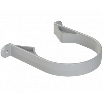 POLYPIPE RING-SEAL SCKT CLIPS (PLASTIC);4\"/110MM GRY