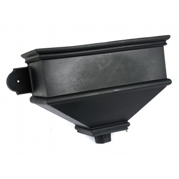 CAST IRON EFFECT LONG UNDATED HOPPER