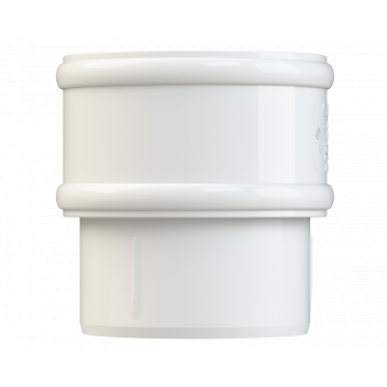 DPR68 PIPE CONNECTORS; STANDARD WHITE