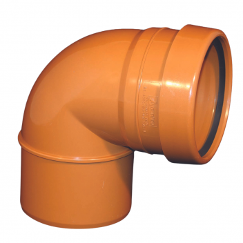 E.TUPLING 110MM UG SINGLE SOCKET 90 KNUCKLE DEGREE BEND