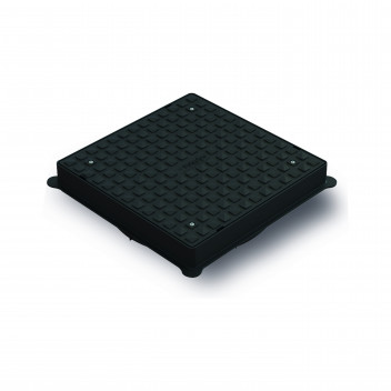 POLYPIPE 460MM SQUARE COVER AND DEEP 65MM FRAME