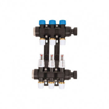 *UFH PLASTIC 15MM MANIFOLD PFIT; 3 PORT