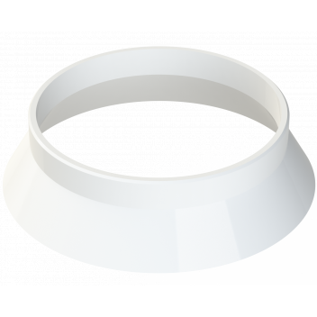 UNIV WEATHERING APRON; 4\"/110MM WHITE