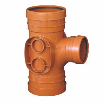 E.TUPLING 160MM UNDERGROUND DRAINAGE T/S UNEQUAL 87.5DEG BRANC