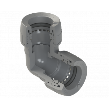 POLYPLUMB ELBOW; 28MM