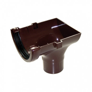 FLO RWHR112 STOPEND OUTLET; BROWN