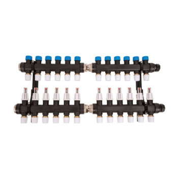 *UFH PLASTIC 15MM MANIFOLD PFIT; 12 PORT