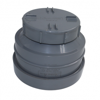 E.TUPLING 160MM SCREWED ACCESS PLUG - GREY